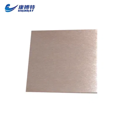 Luoyang combate ASTM mejor precio tungsteno Wolfram aleación de cobre W75cu25
