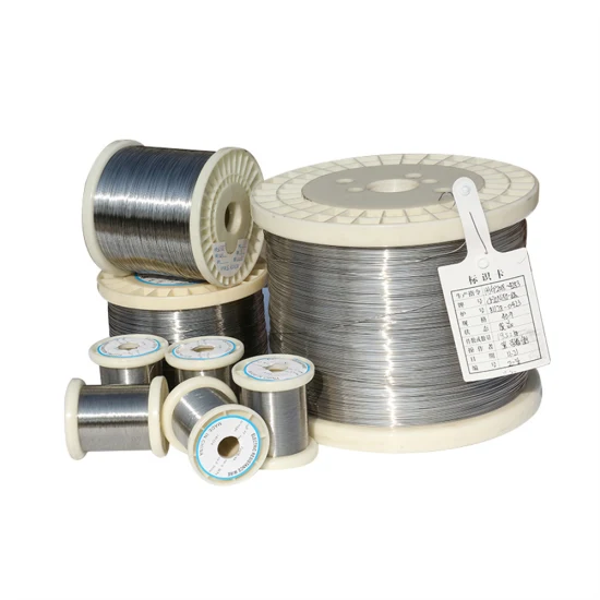 Precio mayorista Superaleación de níquel-cromo Inconel 600 601 Cable 0,1 mm 0,15 mm para sellado